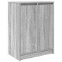 Zapatero gris Sonoma 57x34x76 cm madera de ingeniería de , Zapateros y organizadores de calzado - Ref: Foro24-861873, Precio:...