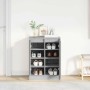Zapatero gris Sonoma 57x34x76 cm madera de ingeniería de , Zapateros y organizadores de calzado - Ref: Foro24-861873, Precio:...