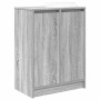 Zapatero gris Sonoma 57x34x76 cm madera de ingeniería de , Zapateros y organizadores de calzado - Ref: Foro24-861873, Precio:...