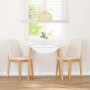Sillas de comedor con cojines 2 uds madera maciza caucho de , Sillas de comedor - Ref: Foro24-4102445, Precio: 124,42 €, Desc...