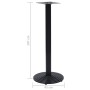 Pata de mesa de bistró negra Ø43x107 cm Hierro fundido de , Patas para mesas - Ref: Foro24-325427, Precio: 115,89 €, Descuent...