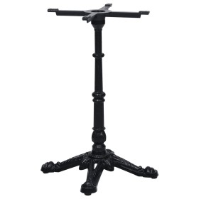 Pata de mesa de bistró negra 52x52x72 cm de hierro fundido de , Patas para mesas - Ref: Foro24-325433, Precio: 106,89 €, Desc...