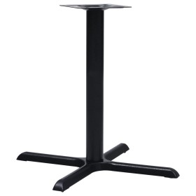 Pata de mesa de bistró negra 76x76x72 cm de hierro fundido de , Patas para mesas - Ref: Foro24-325431, Precio: 98,83 €, Descu...
