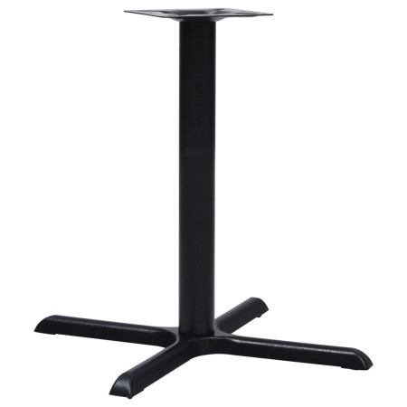 Pata de mesa de bistró negra 76x76x72 cm de hierro fundido de , Patas para mesas - Ref: Foro24-325431, Precio: 98,83 €, Descu...