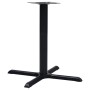 Pata de mesa de bistró negra 76x76x72 cm de hierro fundido de , Patas para mesas - Ref: Foro24-325431, Precio: 98,83 €, Descu...