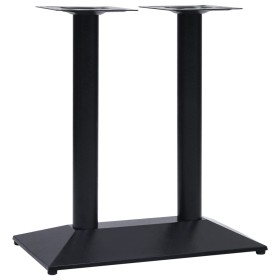 Pata de mesa de bistró negra 70x40x72 cm de hierro fundido de , Patas para mesas - Ref: Foro24-325438, Precio: 117,91 €, Desc...
