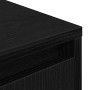 Mueble de TV con luces LED roble negro 100x41x50 cm de , Muebles TV - Ref: Foro24-861410, Precio: 112,42 €, Descuento: %