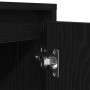 Mueble de TV con luces LED roble negro 100x41x50 cm de , Muebles TV - Ref: Foro24-861410, Precio: 112,42 €, Descuento: %