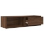 Mueble de TV madera de ingeniería marrón roble 100x31x25,5 cm de , Muebles TV - Ref: Foro24-861484, Precio: 53,47 €, Descuent...