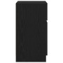 Mesilla de noche de madera de ingeniería negra 39x35x65 cm de , Mesitas de noche - Ref: Foro24-861321, Precio: 54,21 €, Descu...