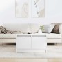 Mesa de centro con cajones blanca 70,5x70x40 cm de , Mesas de centro - Ref: Foro24-3328408, Precio: 104,64 €, Descuento: %