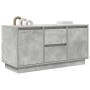 Mueble de TV con luces LED gris hormigón 100x41x50 cm de , Muebles TV - Ref: Foro24-861412, Precio: 105,83 €, Descuento: %