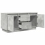 Mueble de TV con luces LED gris hormigón 100x41x50 cm de , Muebles TV - Ref: Foro24-861412, Precio: 105,83 €, Descuento: %