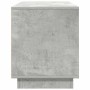 Mueble de TV con luces LED gris hormigón 100x41x50 cm de , Muebles TV - Ref: Foro24-861412, Precio: 105,83 €, Descuento: %