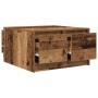 Mesa de centro con cajones madera vieja 70,5x70x40 cm de , Mesas de centro - Ref: Foro24-3328415, Precio: 117,04 €, Descuento: %