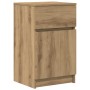 Mesita de noche madera de ingeniería roble artisian 39x35x65 cm de , Mesitas de noche - Ref: Foro24-861335, Precio: 56,23 €, ...