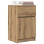 Mesita de noche madera de ingeniería roble artisian 39x35x65 cm de , Mesitas de noche - Ref: Foro24-861335, Precio: 56,23 €, ...