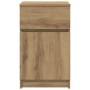 Mesita de noche madera de ingeniería roble artisian 39x35x65 cm de , Mesitas de noche - Ref: Foro24-861335, Precio: 56,23 €, ...