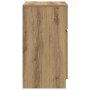 Mesita de noche madera de ingeniería roble artisian 39x35x65 cm de , Mesitas de noche - Ref: Foro24-861335, Precio: 56,23 €, ...
