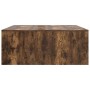 Mesa de centro con cajones roble ahumado 100x100x40 cm de , Mesas de centro - Ref: Foro24-3328403, Precio: 165,30 €, Descuent...