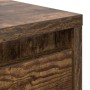 Mesa de centro con cajones roble ahumado 100x100x40 cm de , Mesas de centro - Ref: Foro24-3328403, Precio: 165,30 €, Descuent...