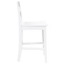 Taburetes de bar 2 uds madera maciza blanca caucho de , Taburetes de cocina - Ref: Foro24-4102561, Precio: 143,58 €, Descuent...