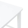 Taburetes de bar 2 uds madera maciza blanca caucho de , Taburetes de cocina - Ref: Foro24-4102561, Precio: 143,58 €, Descuent...