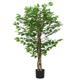 Planta Ficus Artificial 788 Hojas 120 cm Verde de , Flora artificial - Ref: Foro24-4103586, Precio: 65,23 €, Descuento: %