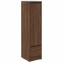 Aparador alto roble marrón 29,5x34x119,5 cm madera ingeniería de , Aparadores - Ref: Foro24-861658, Precio: 71,52 €, Descuent...