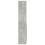 Aparador alto gris hormigón 37,5x35x180 cm madera de ingeniería de , Aparadores - Ref: Foro24-861664, Precio: 95,23 €, Descue...