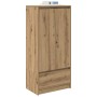 Armario con cajón roble Artisan 55,5x34x119,5 cm de , Aparadores - Ref: Foro24-861651, Precio: 93,81 €, Descuento: %