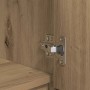 Armario con cajón roble Artisan 55,5x34x119,5 cm de , Aparadores - Ref: Foro24-861651, Precio: 93,81 €, Descuento: %