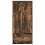 Armario con cajón roble ahumado 55,5x34x119,5 cm de , Aparadores - Ref: Foro24-861647, Precio: 93,96 €, Descuento: %