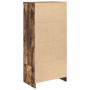 Armario con cajón roble ahumado 55,5x34x119,5 cm de , Aparadores - Ref: Foro24-861647, Precio: 93,96 €, Descuento: %