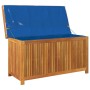 Cojines para exterior 113x50x60,5 cm madera maciza acacia de , Cajas de almacenaje para exteriores - Ref: Foro24-4106475, Pre...