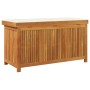 Cojines para exterior 113x50x60,5 cm madera maciza acacia de , Cajas de almacenaje para exteriores - Ref: Foro24-4106475, Pre...