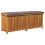 Cojines para exterior 150x50x60,5 cm madera maciza acacia de , Cajas de almacenaje para exteriores - Ref: Foro24-4106480, Pre...