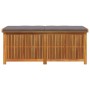 Cojines para exterior 150x50x60,5 cm madera maciza acacia de , Cajas de almacenaje para exteriores - Ref: Foro24-4106480, Pre...
