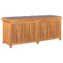 Cojines para exterior 150x50x60,5 cm madera maciza acacia de , Cajas de almacenaje para exteriores - Ref: Foro24-4106480, Pre...