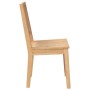 Sillas de comedor 2 unidades madera maciza de caucho de , Sillas de comedor - Ref: Foro24-4102479, Precio: 174,95 €, Descuent...