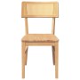 Sillas de comedor 2 unidades madera maciza de caucho de , Sillas de comedor - Ref: Foro24-4102464, Precio: 168,19 €, Descuent...