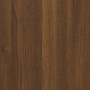Armario de microondas contrachapada marrón roble 60x57x207 cm de , Armarios de cocina - Ref: Foro24-3334022, Precio: 196,27 €...