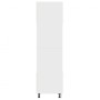 Armario de microondas madera contrachapada blanco 60x57x207 cm de , Armarios de cocina - Ref: Foro24-3334017, Precio: 213,87 ...