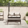 Set comedor de jardín 3 piezas y cojines ratán sintético marrón de , Conjuntos de jardín - Ref: Foro24-4104182, Precio: 274,2...