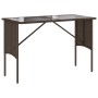 Set comedor de jardín 3 piezas y cojines ratán sintético marrón de , Conjuntos de jardín - Ref: Foro24-4104182, Precio: 274,2...