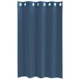 Cortinas de gasa con ojales 2 uds azul real de , Cortinas y visillos - Ref: Foro24-4102114, Precio: 13,89 €, Descuento: %