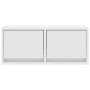 Mueble de TV de madera de ingeniería blanco 60x31x25,5 cm de , Muebles TV - Ref: Foro24-861490, Precio: 47,94 €, Descuento: %