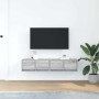 Muebles de TV 2 uds madera ingeniería gris Sonoma 60x31x25,5 cm de , Muebles TV - Ref: Foro24-861501, Precio: 80,73 €, Descue...