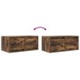 Muebles de TV 2 uds madera ingeniería color roble 60x31x25,5 cm de , Muebles TV - Ref: Foro24-861499, Precio: 78,46 €, Descue...