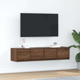 Muebles de TV 2uds Roble marrón 60x31x25,5 cm Madera ingeniería de , Muebles TV - Ref: Foro24-861503, Precio: 82,06 €, Descue...